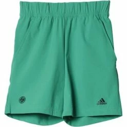 Adidas Boys Roland Garros Short- Core Green/Black