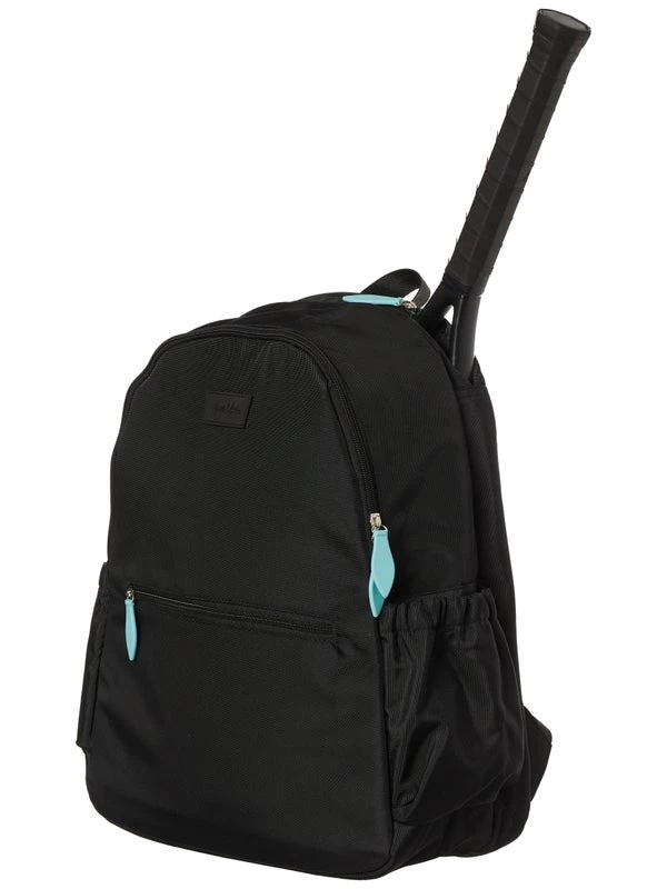 Ame & Lulu Courtside 2.0 Tennis Backpack (Black/Blue) 1 Ame & Lulu Courtside 2.0 Tennis Backpack (Black/Blue)