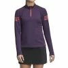 Adidas Women's Club 1/4 Zip Midlayer Tennis Top