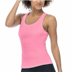 Fila Ace Criss Cross Back Tennis Tank Top - Pink